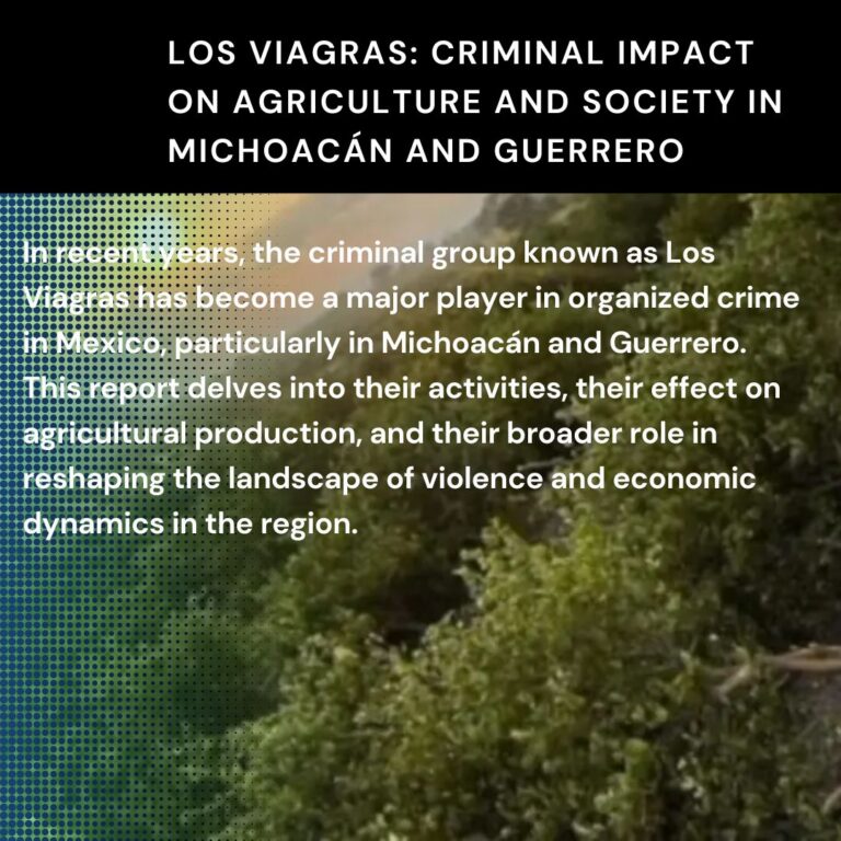 Los Viagras: Criminal Impact on Agriculture and Society in Michoacán and Guerrero