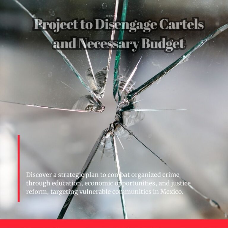 Project to Disengage Cartels and Necessary Budget