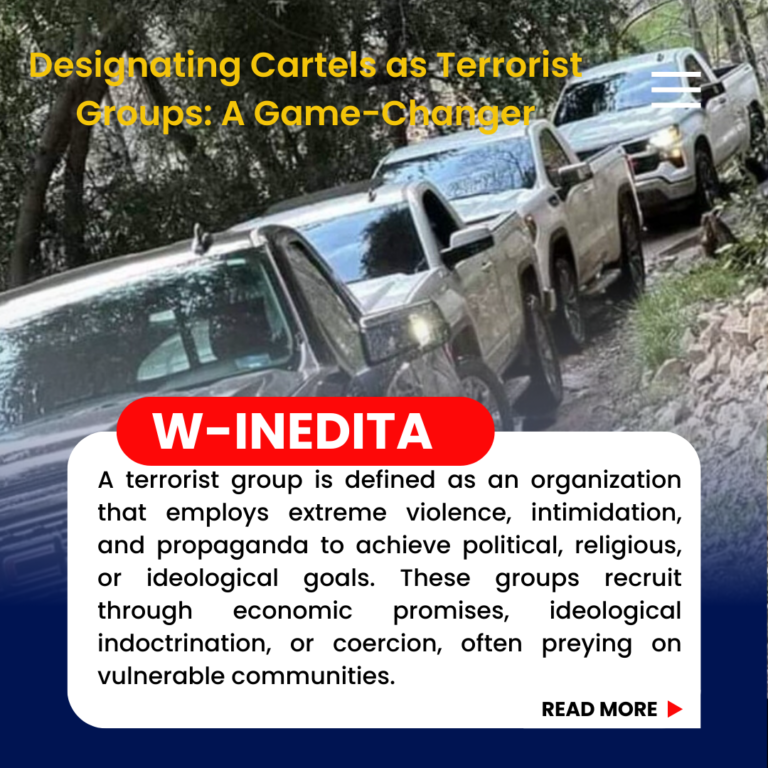Designating Cartels as Terrorist Groups: A Game-Changer
